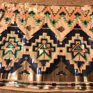 Express Sequin Skirt